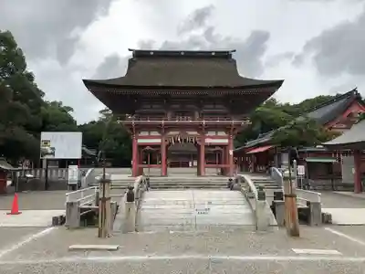 津島神社の山門・神門