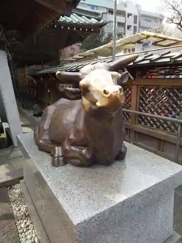 湯島天満宮の狛犬