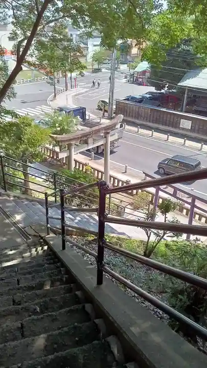 足利織姫神社の鳥居