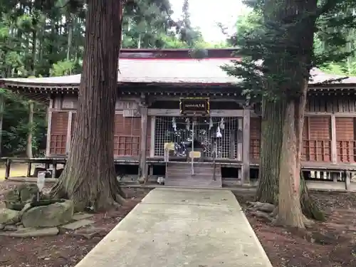 飯縄神社 里宮（皇足穂命神社）の本殿・本堂