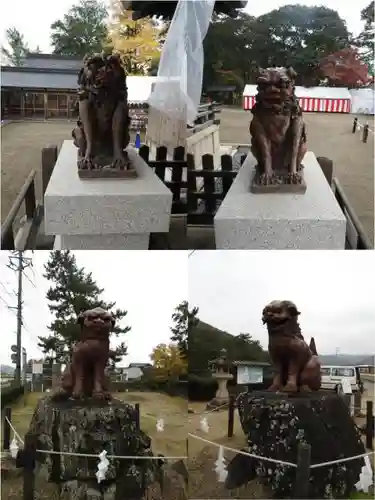 吉備津彦神社の狛犬