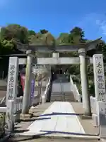 毛谷黒龍神社の鳥居