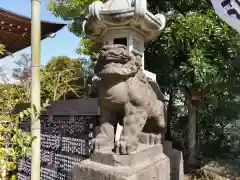 矢向日枝神社の狛犬