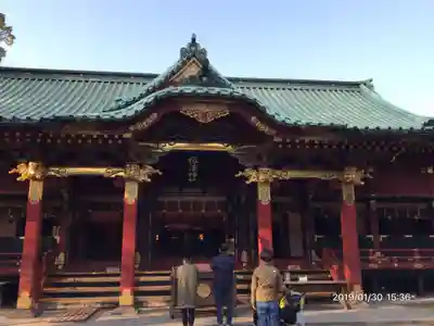 根津神社の本殿・本堂