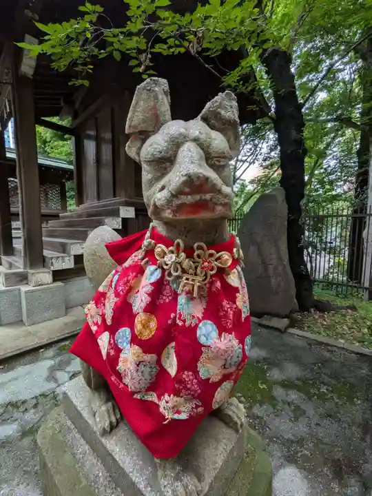 熊野神社の狛犬