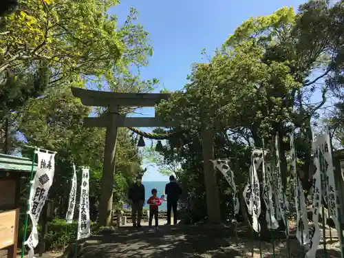 羽豆神社の鳥居