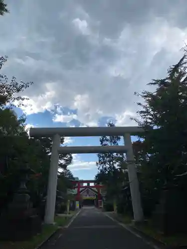 善知鳥神社の鳥居