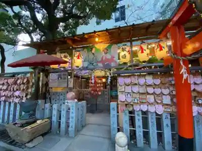 露天神社（お初天神）の絵馬
