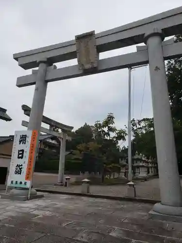 賀茂神社の鳥居