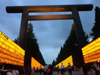 靖國神社の鳥居