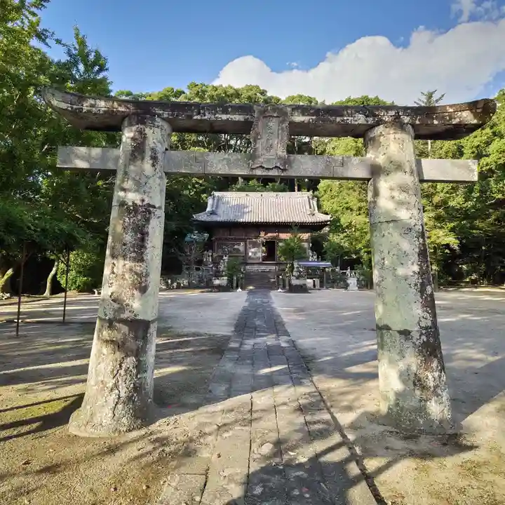 五の宮神社の鳥居