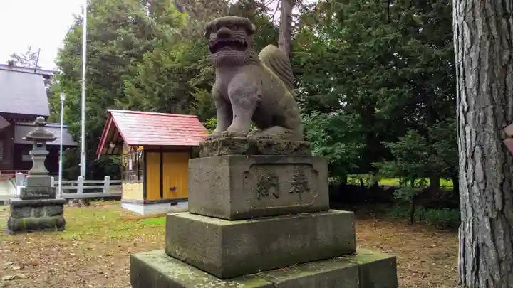 上富良野神社の狛犬