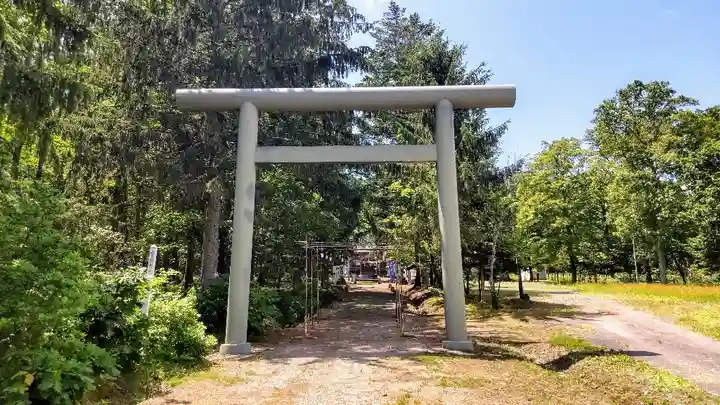 雨紛神社の鳥居