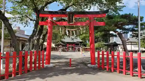 中田神社の鳥居