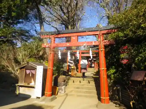 由比若宮（元鶴岡八幡宮）の鳥居