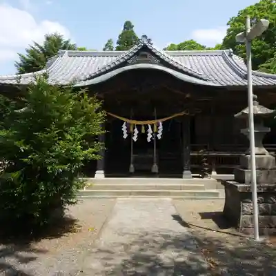 楢葉八幡神社の本殿・本堂