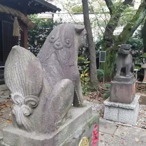 多武峯内藤神社の狛犬