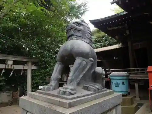 諏方神社の狛犬