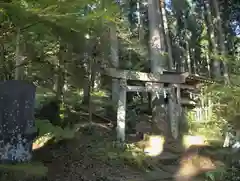 日光大室高龗神社の鳥居