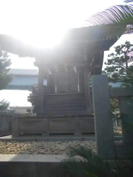 琵琶島神社の本殿・本堂