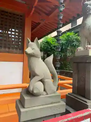 豊受稲荷本宮の狛犬