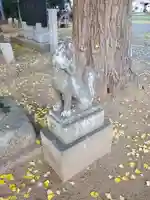 化蘇沼稲荷神社の狛犬