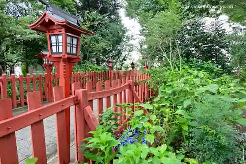 川越八幡宮の庭園