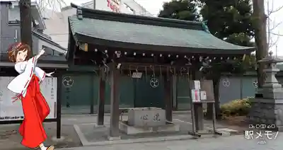 亀有香取神社の手水舎