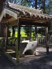 山王神社の手水