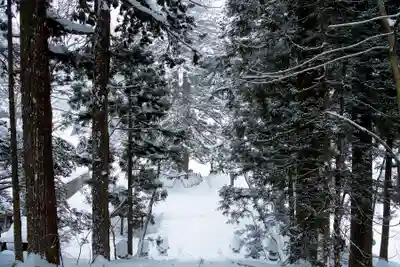 戸隠神社中社の周辺