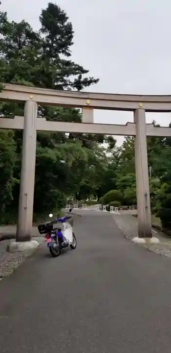 長野縣護國神社の鳥居