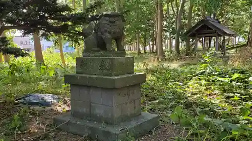 羽幌神社の狛犬