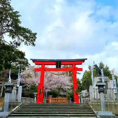 矢奈比賣神社(見付天神)の鳥居