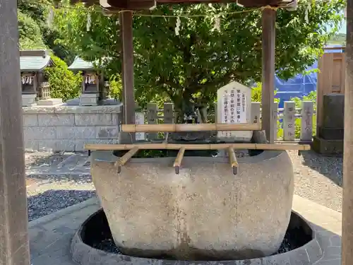 本牧神社の手水舎