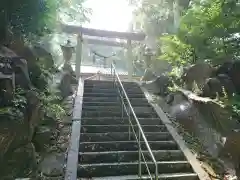 神明社の鳥居