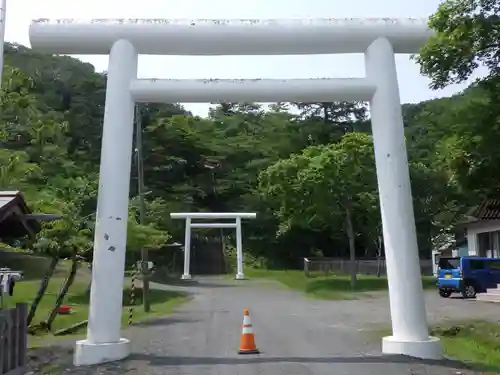 厚岸神社の鳥居