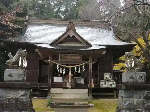 磯部稲村神社の本殿・本堂