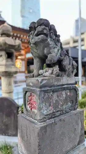 西久保八幡神社の狛犬