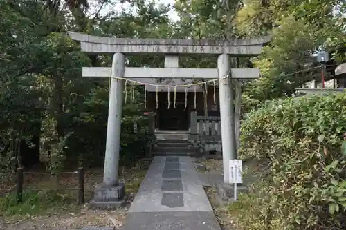 忍　諏訪神社・東照宮　の鳥居