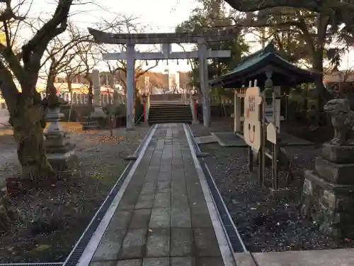  湊八幡神社の鳥居