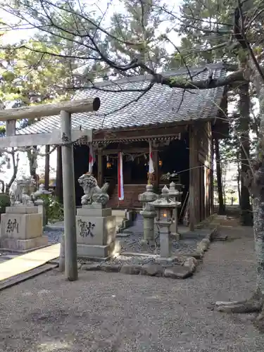 八幡神社の本殿・本堂