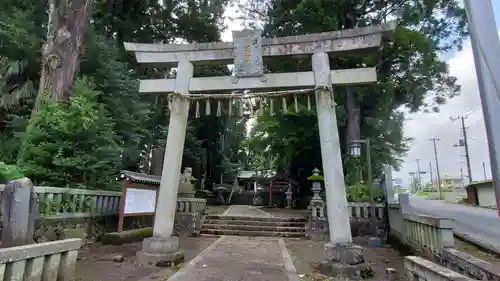 一幣司浅間神社の鳥居