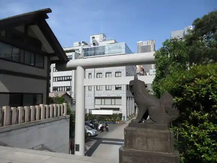 芝大神宮の鳥居