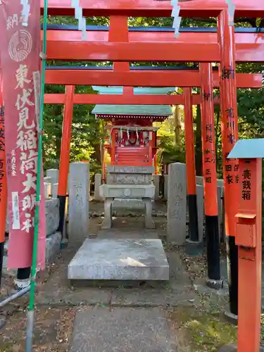 東伏見稲荷神社の鳥居