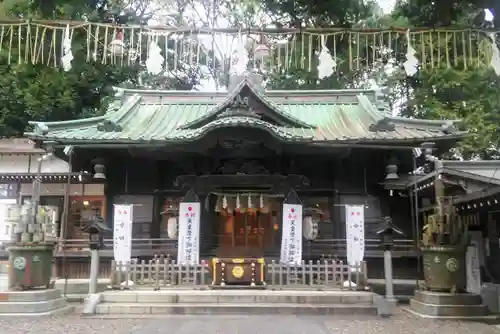 調神社の本殿・本堂