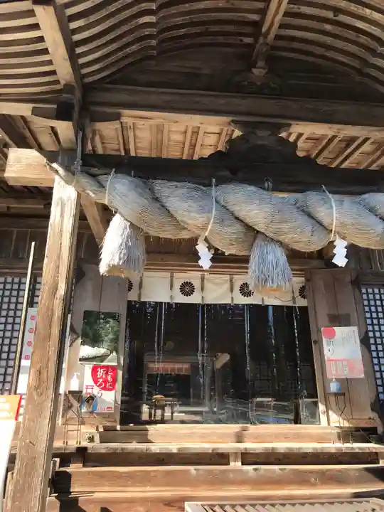 中山神社の本殿・本堂