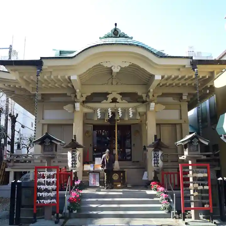 矢先稲荷神社の本殿・本堂