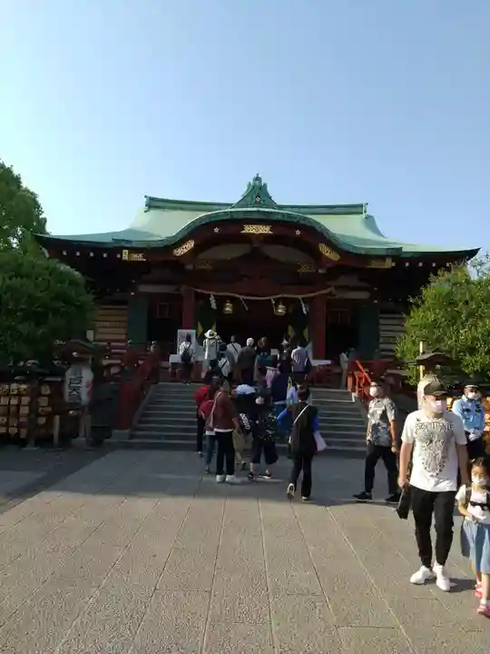 亀戸天神社の本殿・本堂