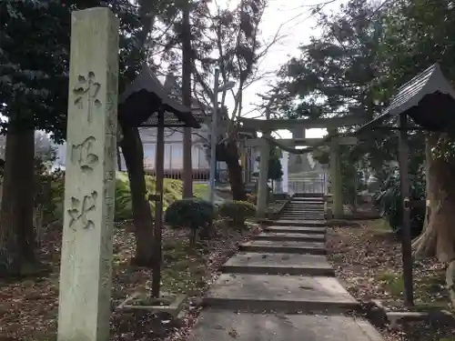 神明社の鳥居