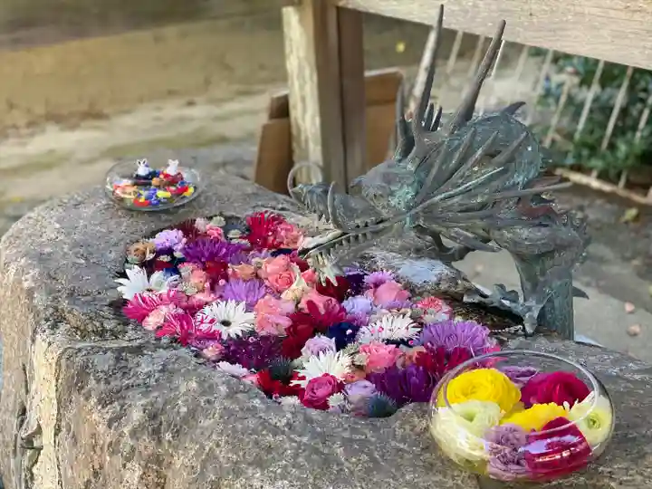 彌都加伎神社の手水舎